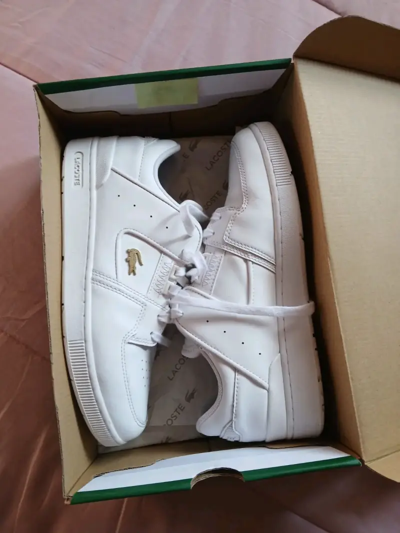 Zapatillas blancas Lacoste Court Cage 125 3 SFA - 2