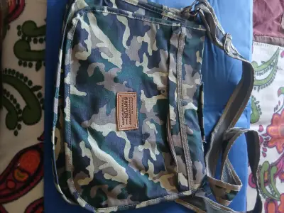 Bolso bandolera camuflaje estilo militar - miniatura 2