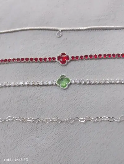 Pulseras de plata por unidad - miniatura 1
