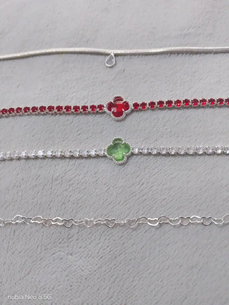 Pulseras de plata por unidad - 2