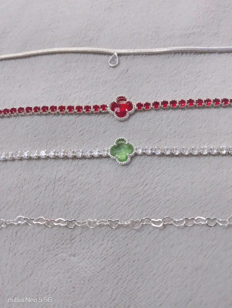 Pulseras de plata por unidad - 3