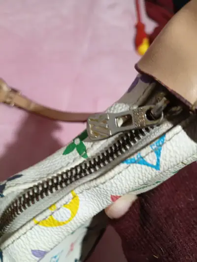Bolso de hombro multicolor estilo Louis Vuitton - miniatura 3