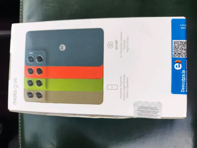 Smartphone Motorola Moto G06 con cámara de 50 MP - 4