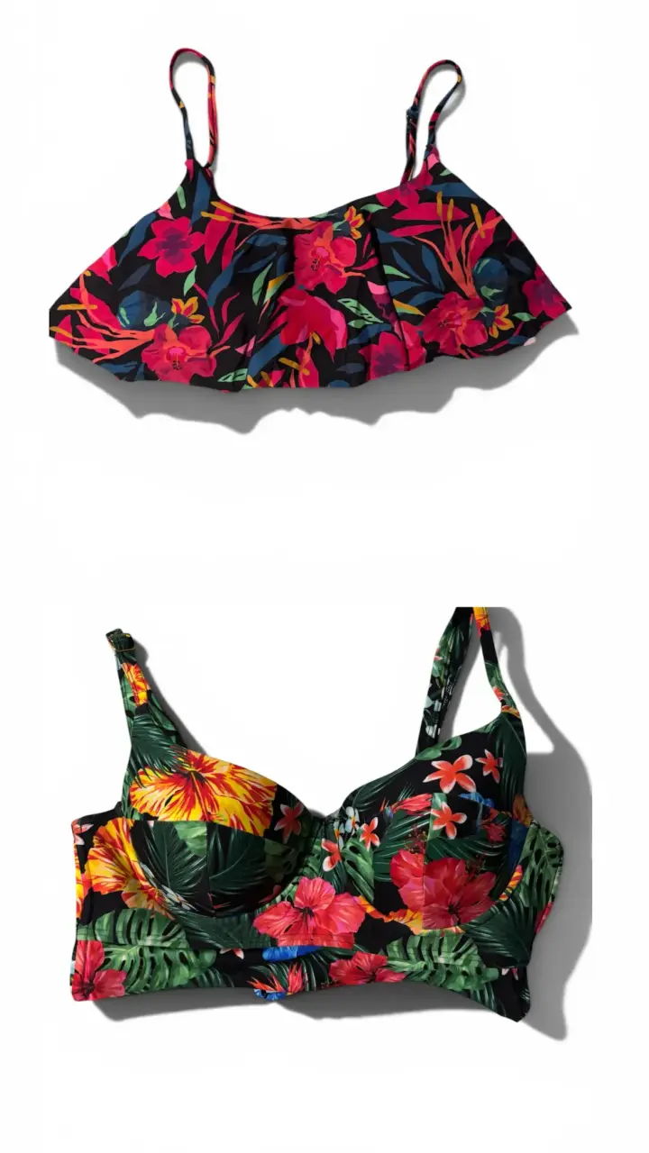 Bikinis estampados florales para mujer