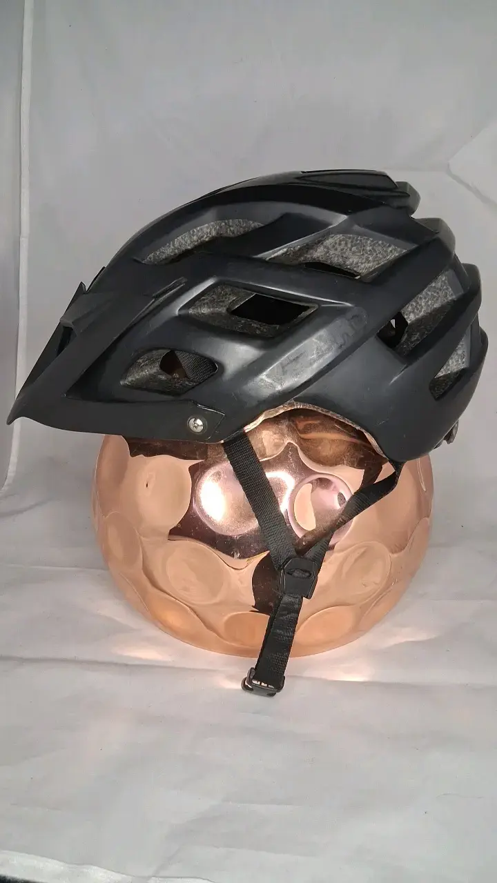 Casco de bicicleta negro para adulto - 1