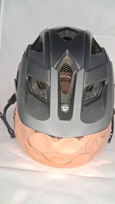 Casco de bicicleta negro para adulto - miniatura 2