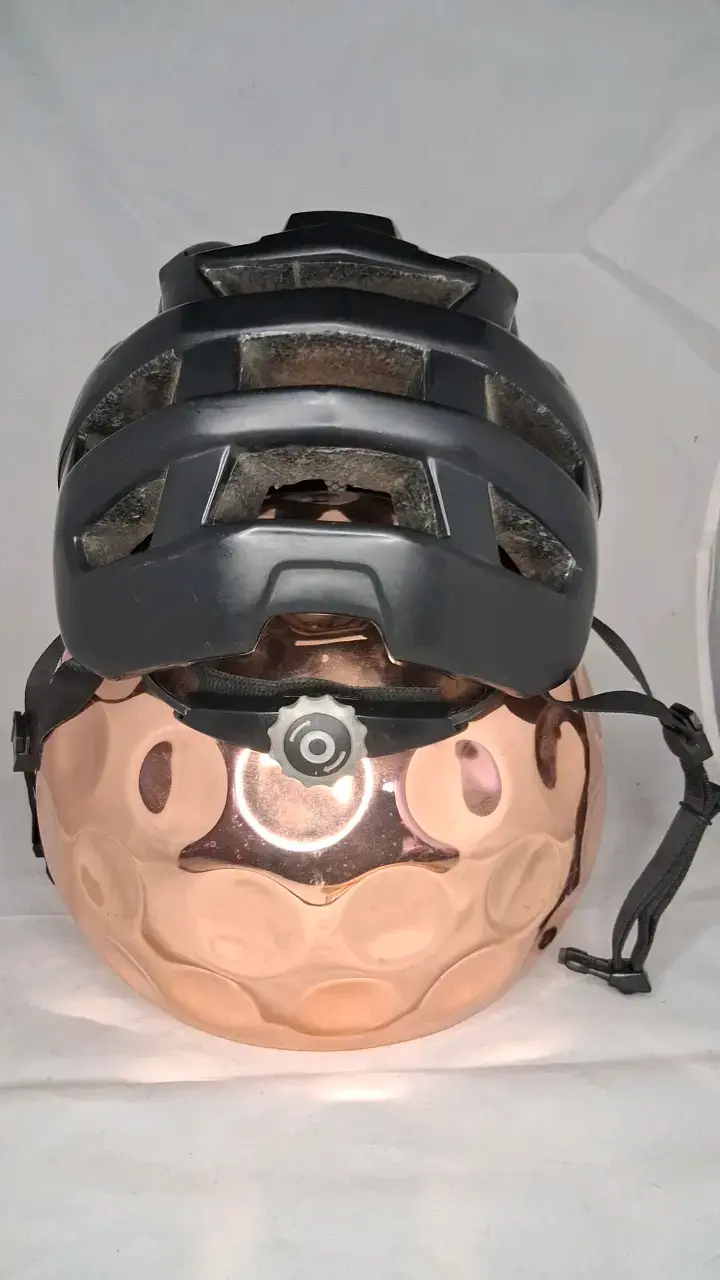 Casco de bicicleta negro para adulto - 4