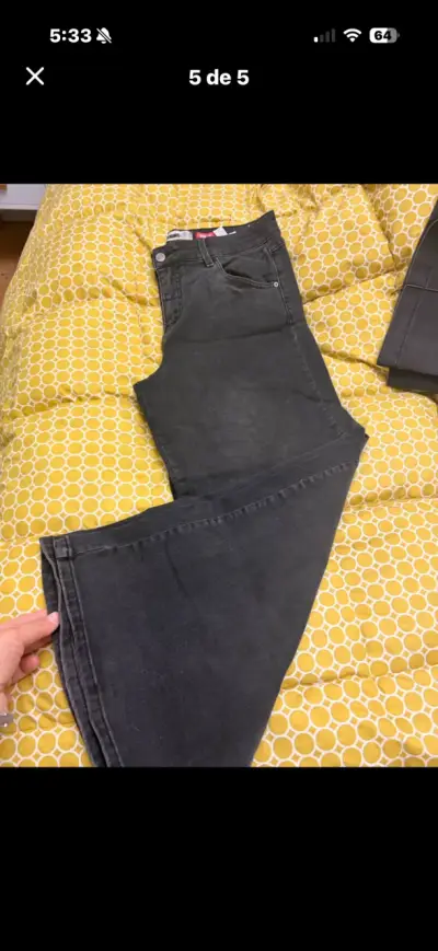 Jeans negros  Hang Ten en buen estado - miniatura 1