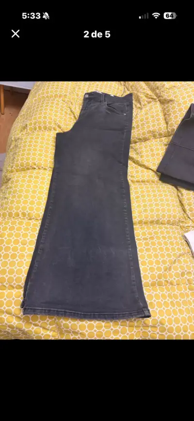 Jeans negros  Hang Ten en buen estado - miniatura 3