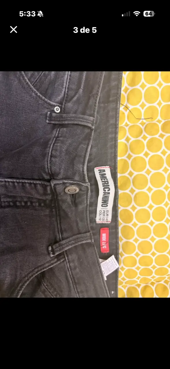 Jeans negros Hang Ten en buen estado - 4