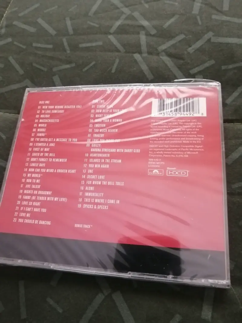 CD Bee Gees Their Greatest Hits The Récord. NUEVO - 2