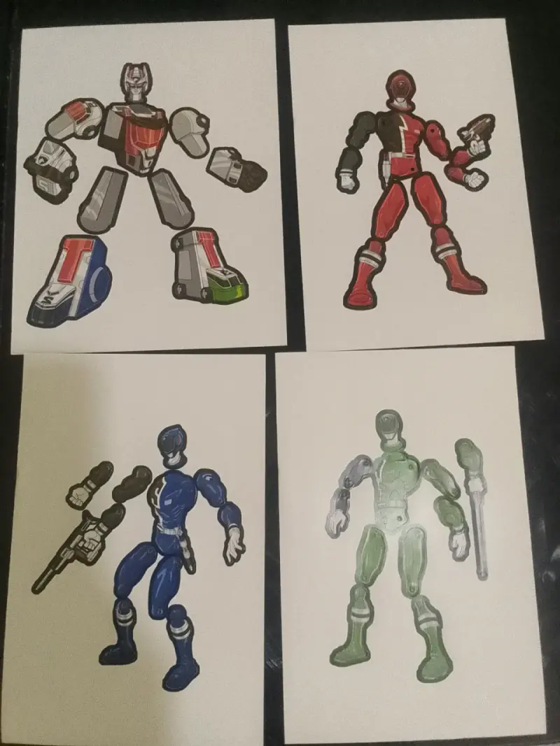 Máquina de Animación Power Rangers SPD Ani-Movie - 4