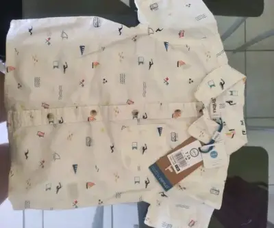 Camisa infantil estampada de verano - miniatura 4