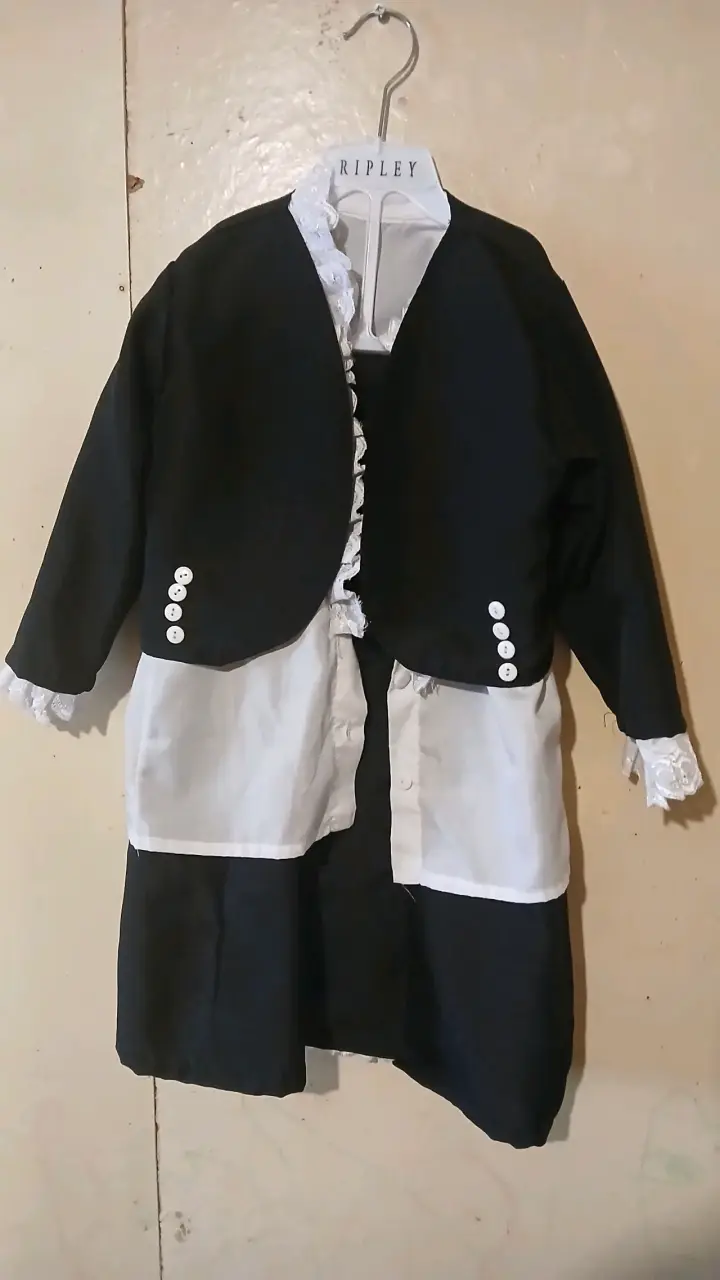 Traje de huasa elegante para niña talla 4 - 4