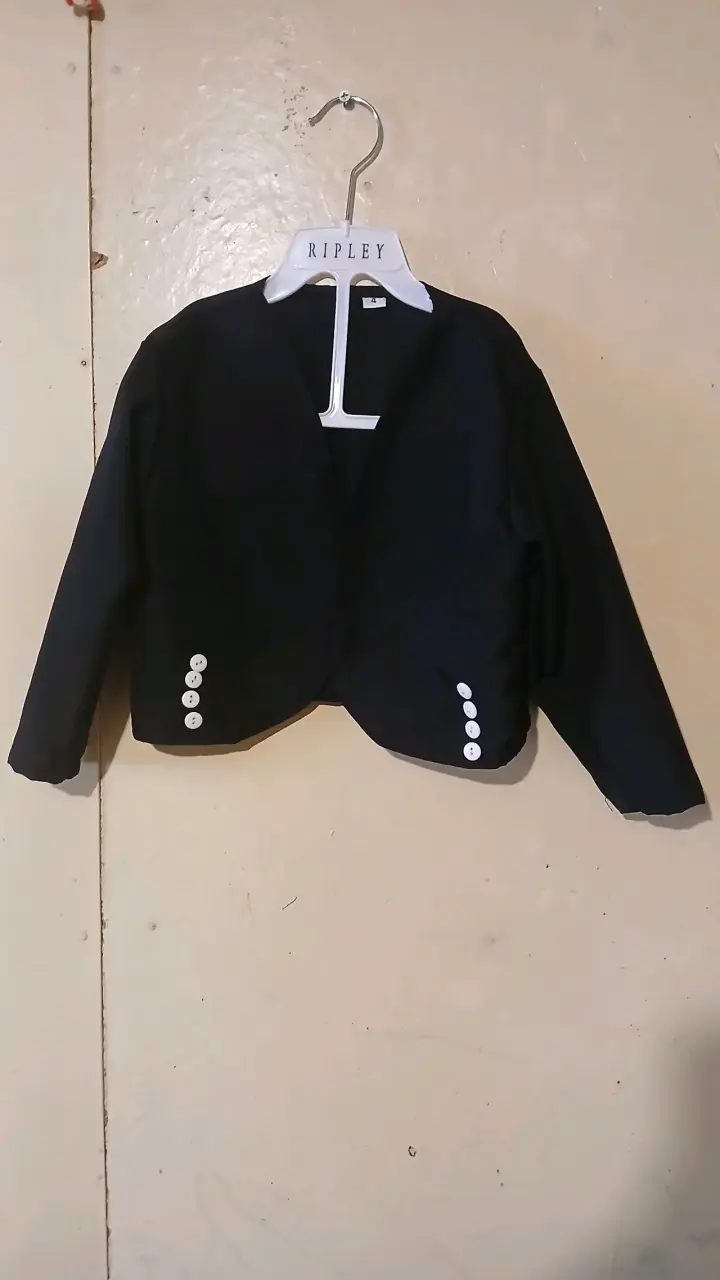 Traje de huasa elegante para niña talla 4 - 5
