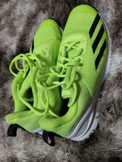 Zapatillas deportivas Adidas verde neón talla 41 - miniatura 1