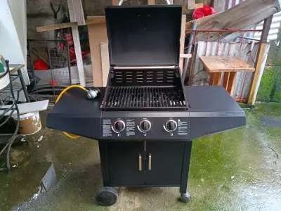 Parrilla a gas de 3 quemadores FDW - miniatura 3