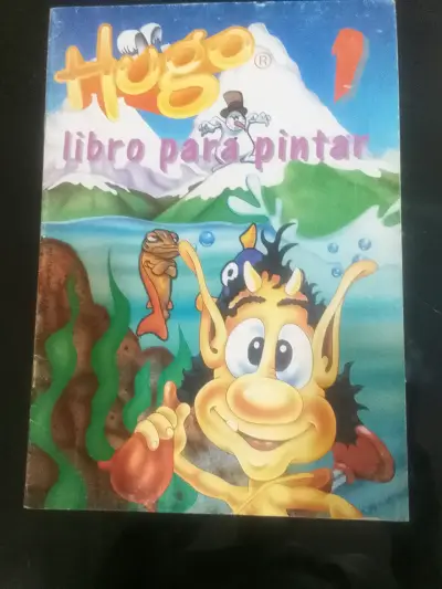 Libros para pintar Hugo 1 y 2 - miniatura 1