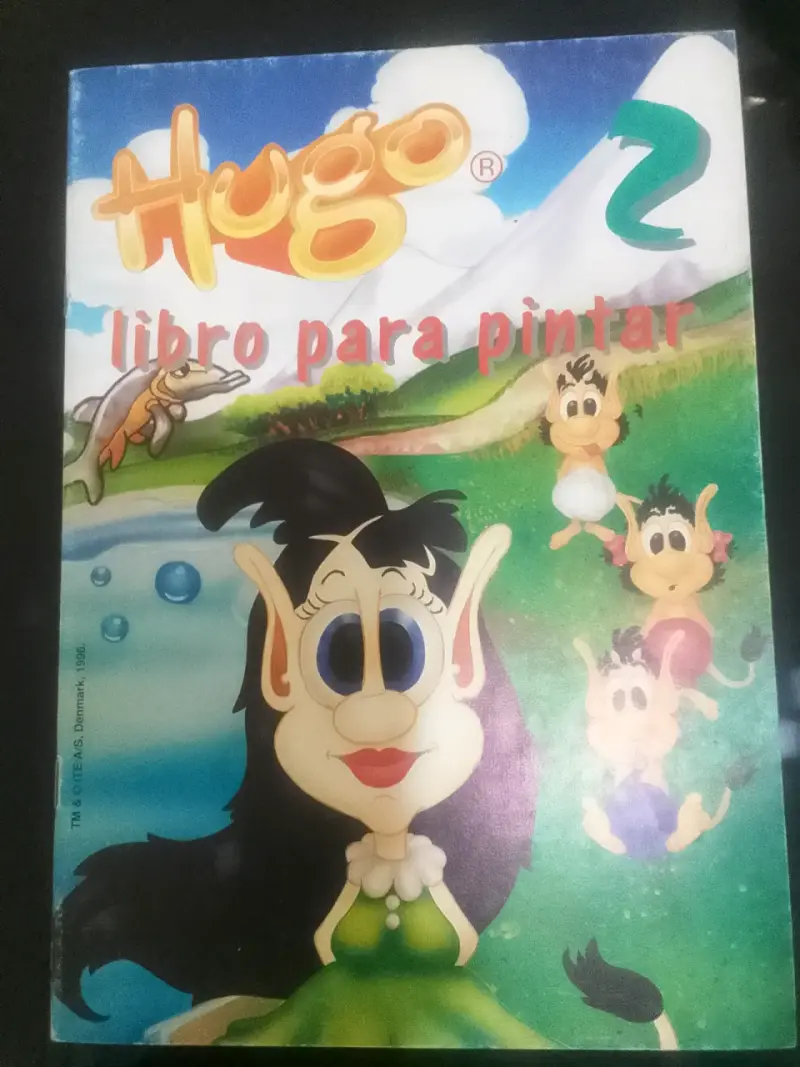 Libros para pintar Hugo 1 y 2 - 2