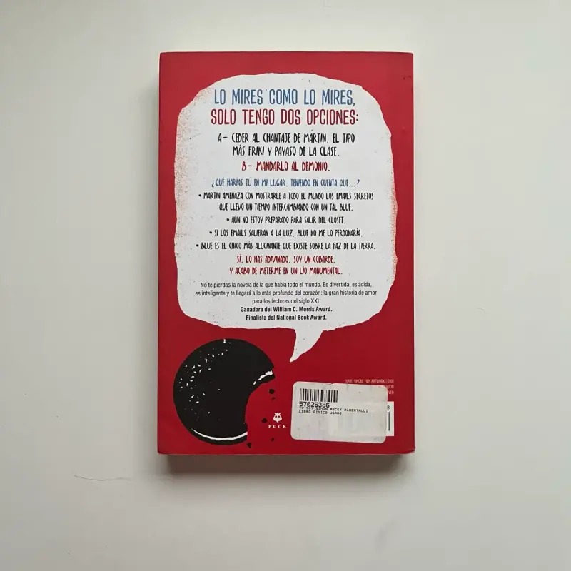 Libro 'Yo Soy Simón' de Becky Albertalli - 2