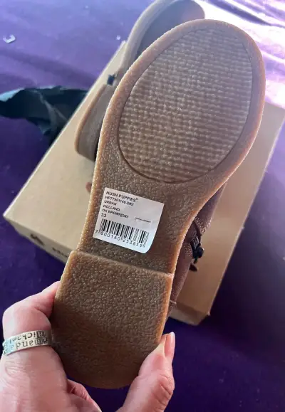 Botines Hush Puppies Urban Marrón Talla 33 - miniatura 1