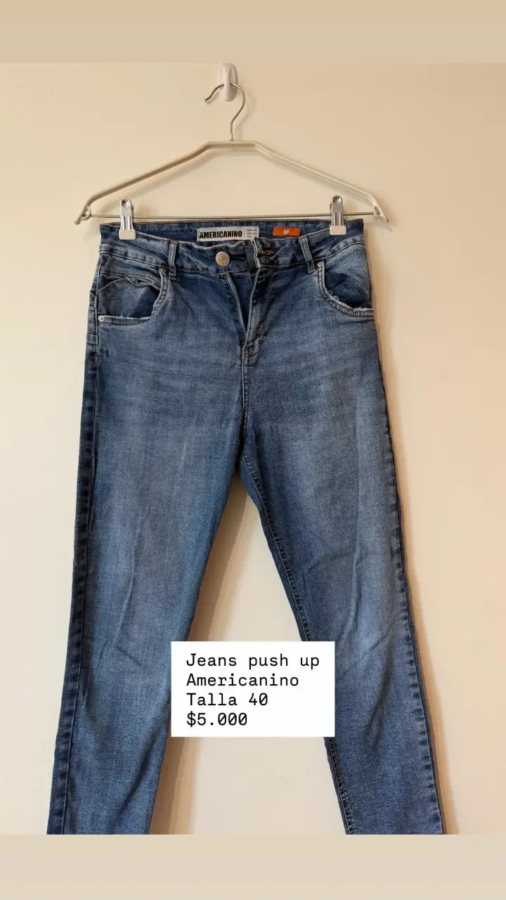 Jeans push up Americano talla 40 - 1