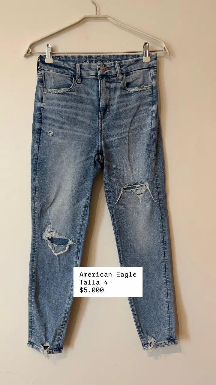 Jeans desgastados American Eagle para mujer - 2