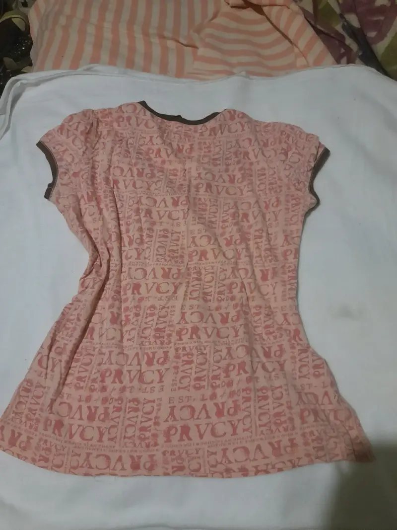 Polera estampada rosa yk2 - 2