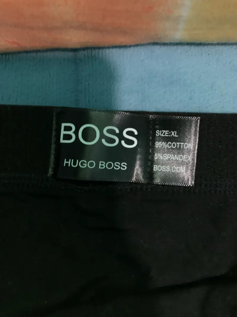 Boxer negro Hugo Boss para hombre - 2