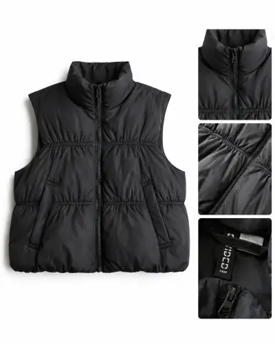 Parka puffa puffer mujer L - miniatura 2