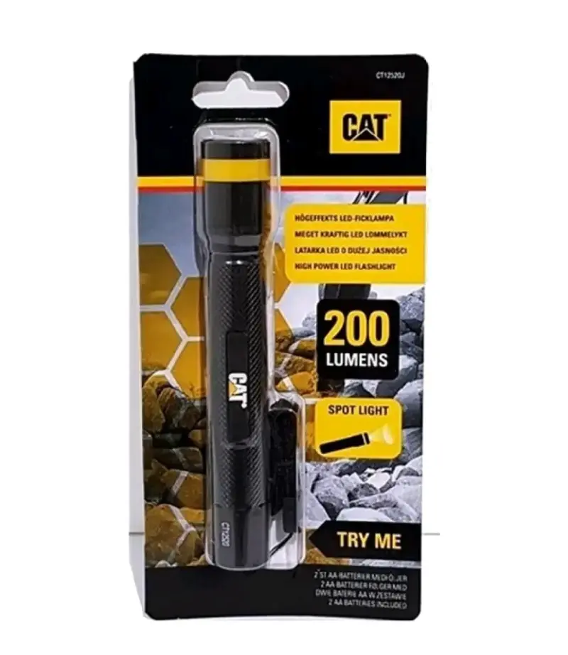 Linterna Táctica LED CAT 200 Lumens - 1