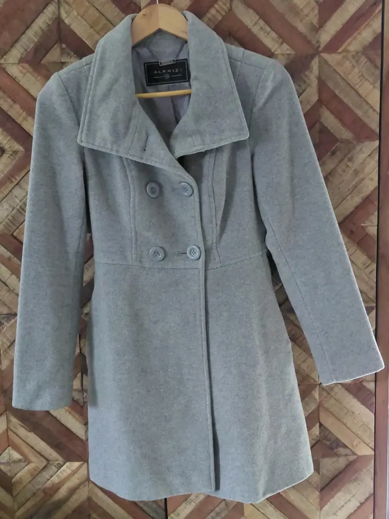 Abrigo gris Alaniz para mujer