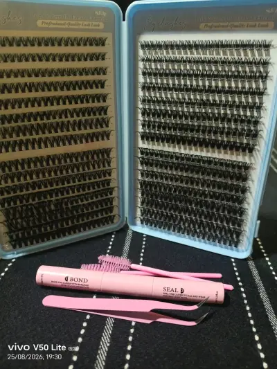 Kit de Extensiones de Pestañas DIY con Aplicadores - miniatura 1