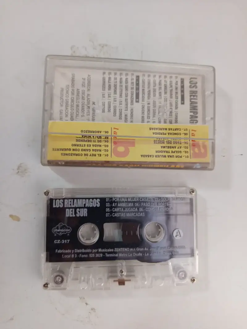 Cassette Relampagos del Sur por una mujer casada - 4