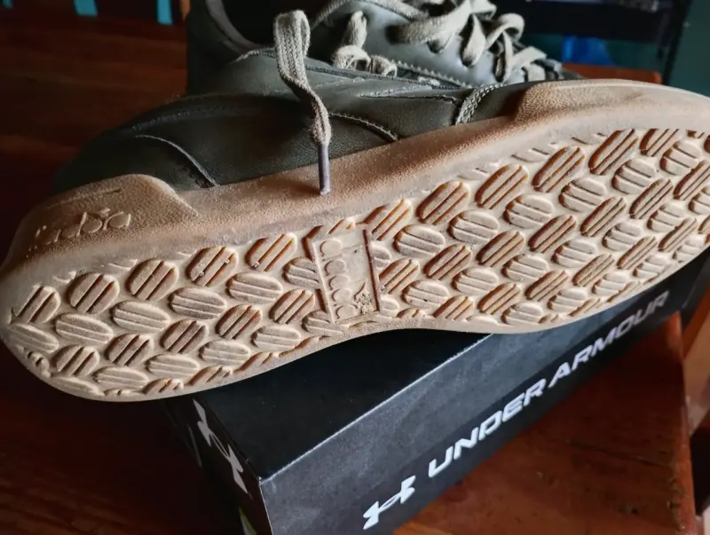 Zapatillas planas Diadora verde oliva - 3