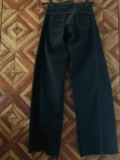 Pantalones de mezclilla negros LpK  para mujer - miniatura 1