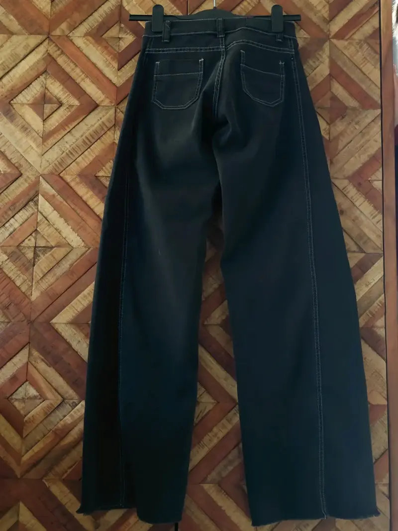 Pantalones de mezclilla negros LpK  para mujer - 2