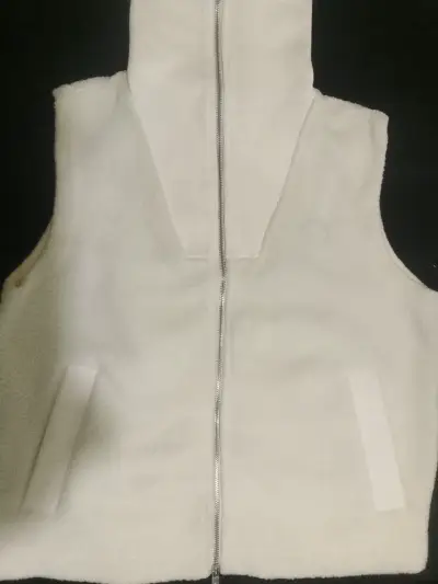 Chaleco sin mangas blanco Ellesse con cierre - miniatura 1