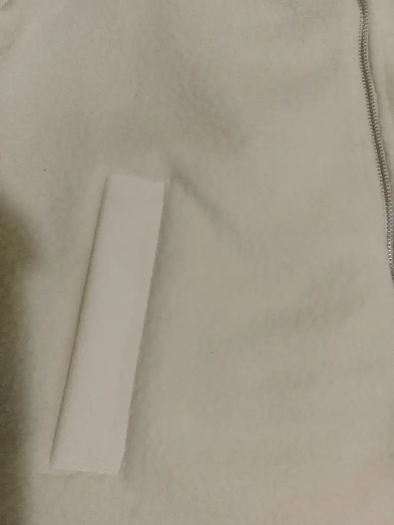 Chaleco sin mangas blanco Ellesse con cierre - 3