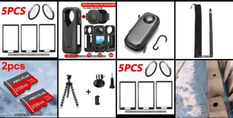 Kit Completo Insta360 X4 con Accesorios - 4