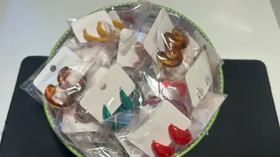Set de Aros de Colores Variados - miniatura 2