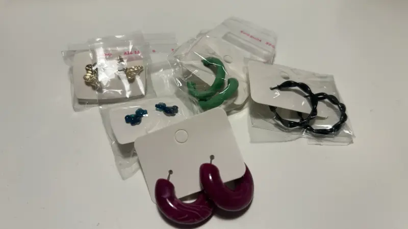 Set de Aros de Colores Variados - 3