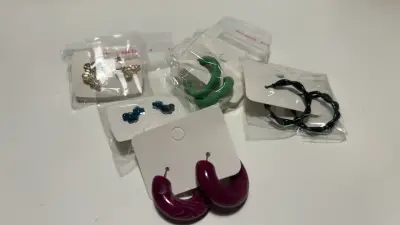 Set de Aros de Colores Variados - miniatura 3