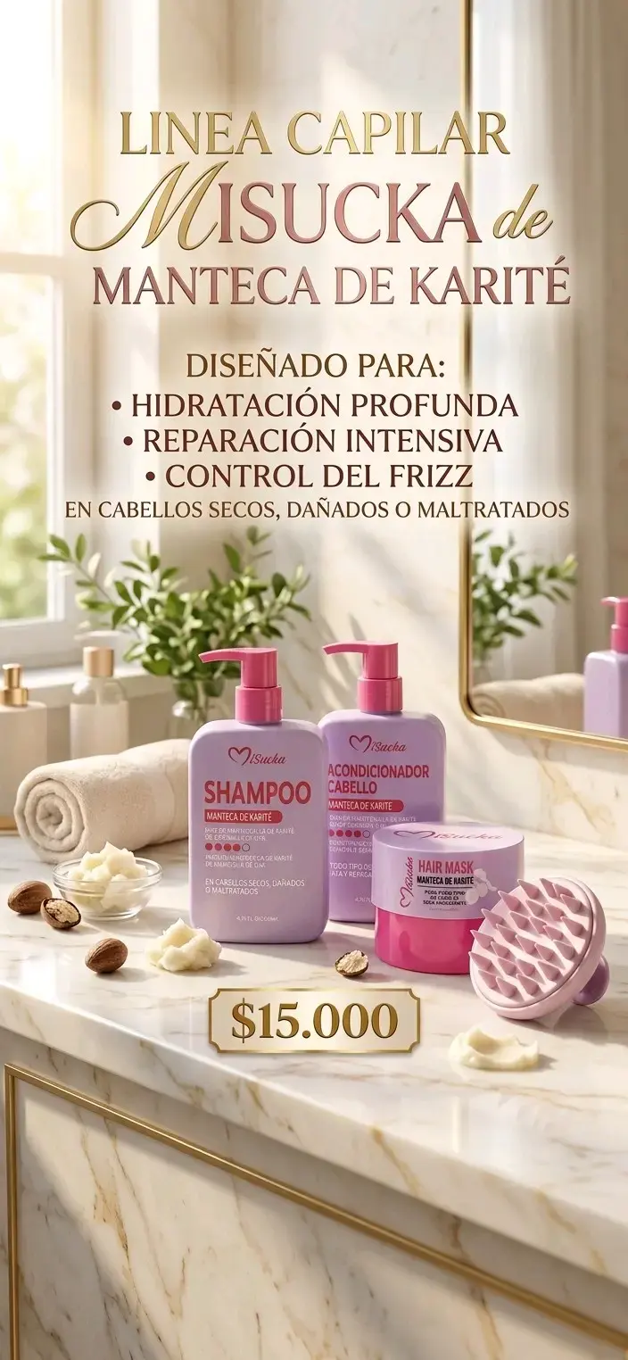 Set de Cuidado Capilar Misucka con Aceite de Argán - 2