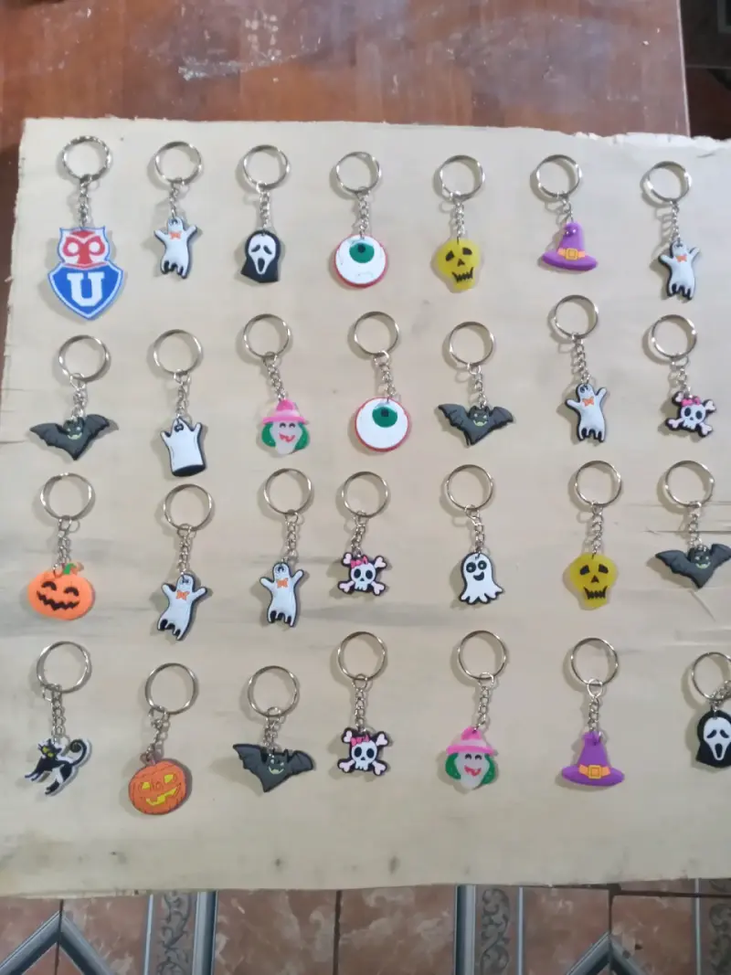 Llavero de Halloween con diseños variados