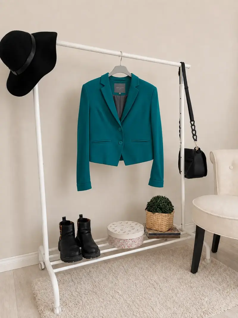 Blazer Turquesa oscuro (petróleo) - 1