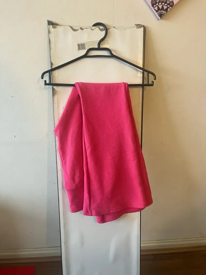 Pantalón flare rosados de mujer - 3