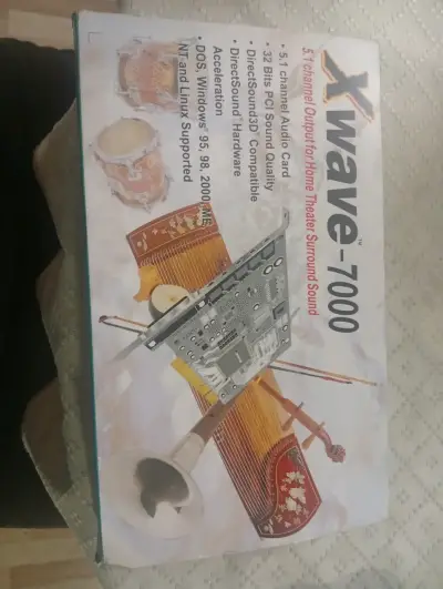Tarjeta de sonido Xwave-7000 5.1 canales - miniatura 1