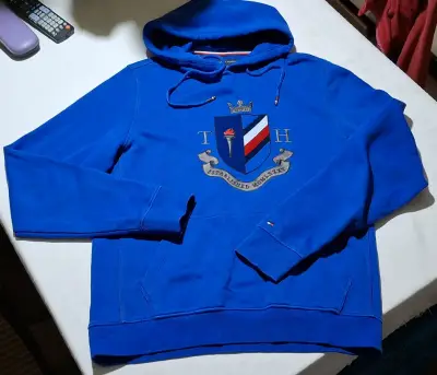 Polerón azul con capucha Tommy Hilfiger - miniatura 1