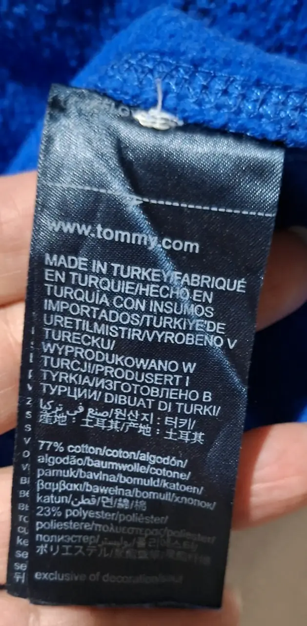 Polerón azul con capucha Tommy Hilfiger - 6